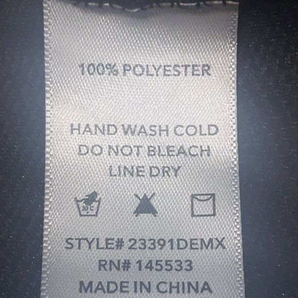 W5 Womens Top 1XL Black Preppy Corp Office Classic Career Preppy Minimal Retro - Picture 7 of 11